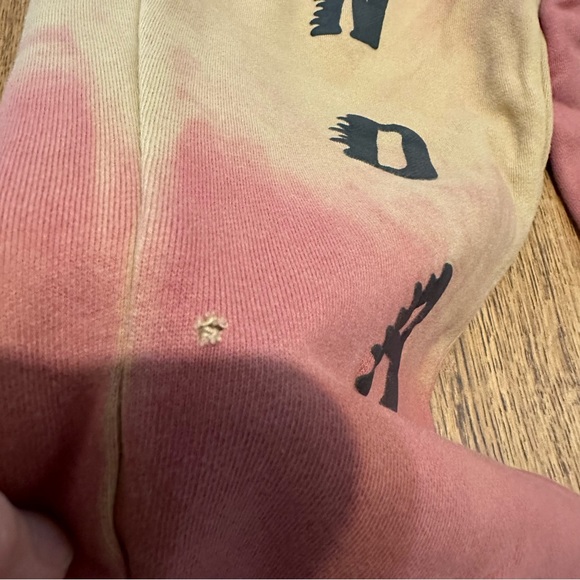 Sunday Service Multicolor Sweatpants Tie Dye All over Print Pants XS/S joggers - Picture 5 of 8